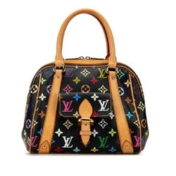 Louis Vuitton Monogram Multicolor Priscilla Handbag M40097 Noir Black PVC Leather Women's LOUIS VUITTON