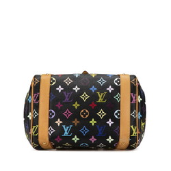 Louis Vuitton Monogram Multicolor Priscilla Handbag M40097 Noir Black PVC Leather Women's LOUIS VUITTON