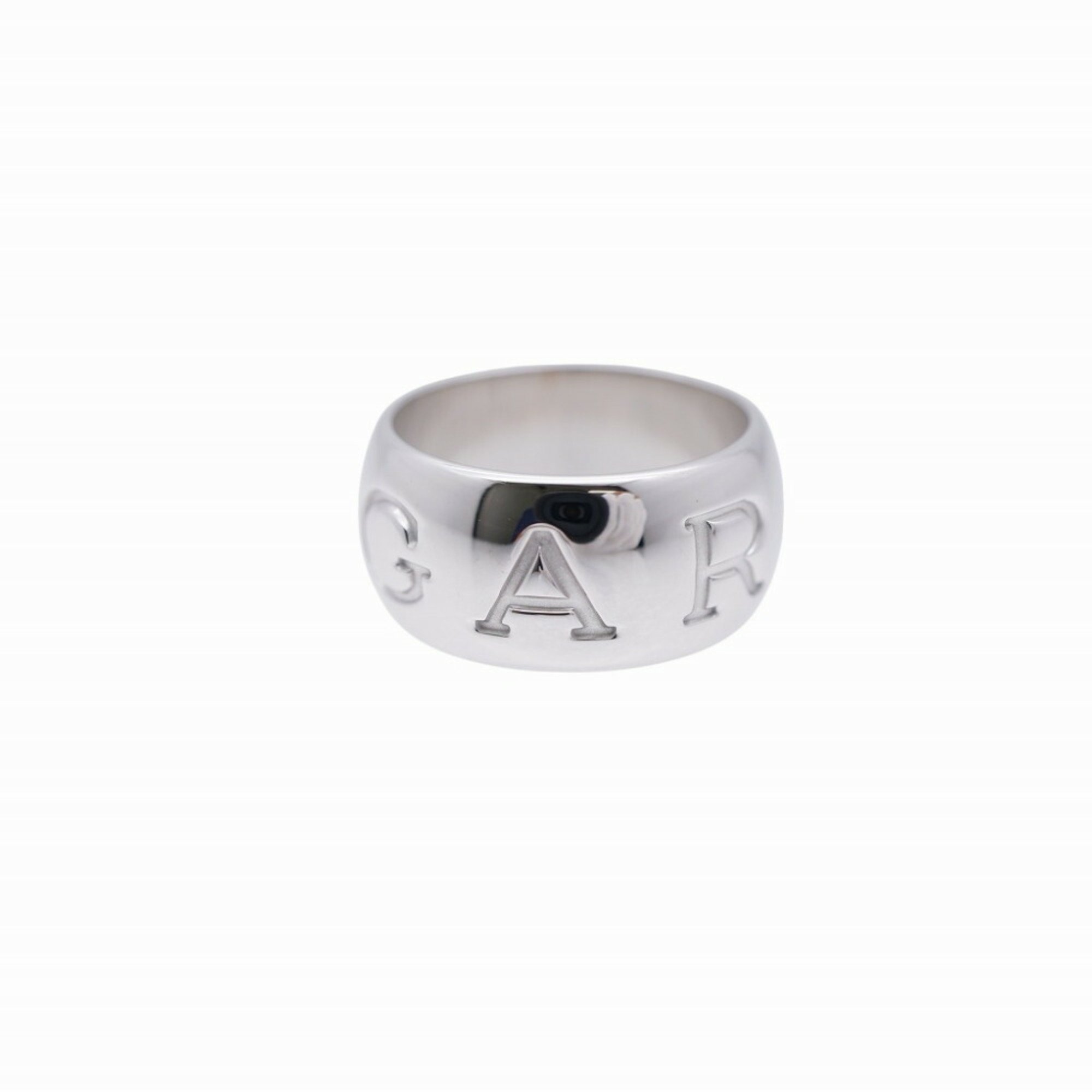 BVLGARI Mono K18WG Ring #55 750 White Gold 2267BVLGARI Men's Women's Unisex