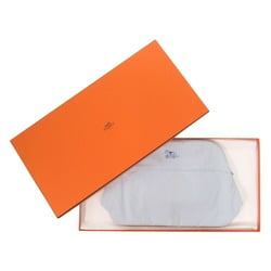 Hermes Bolide Pouch Adada Rodeo Cotton Blue 0658HERMES