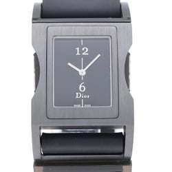 Dior Kris 47 D100-324 Quartz Watch Aluminum/Rubber Black Dial 0071Dior Men's