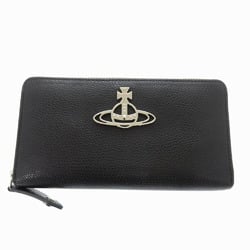 Vivienne Westwood Leather Black 51050024 Long Wallet 0376Vivienne