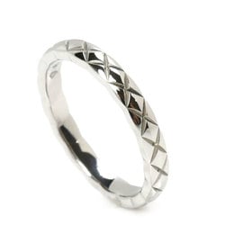 CHANEL Pt950 Platinum Coco Crush Ring J11117 Size 10.5 51 4.1g Women's