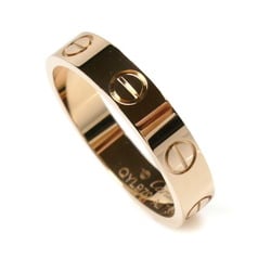 CARTIER K18PG Pink Gold Love Ring B4085250 Size 10 50 3.1g Women's