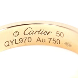 CARTIER K18PG Pink Gold Love Ring B4085250 Size 10 50 3.1g Women's