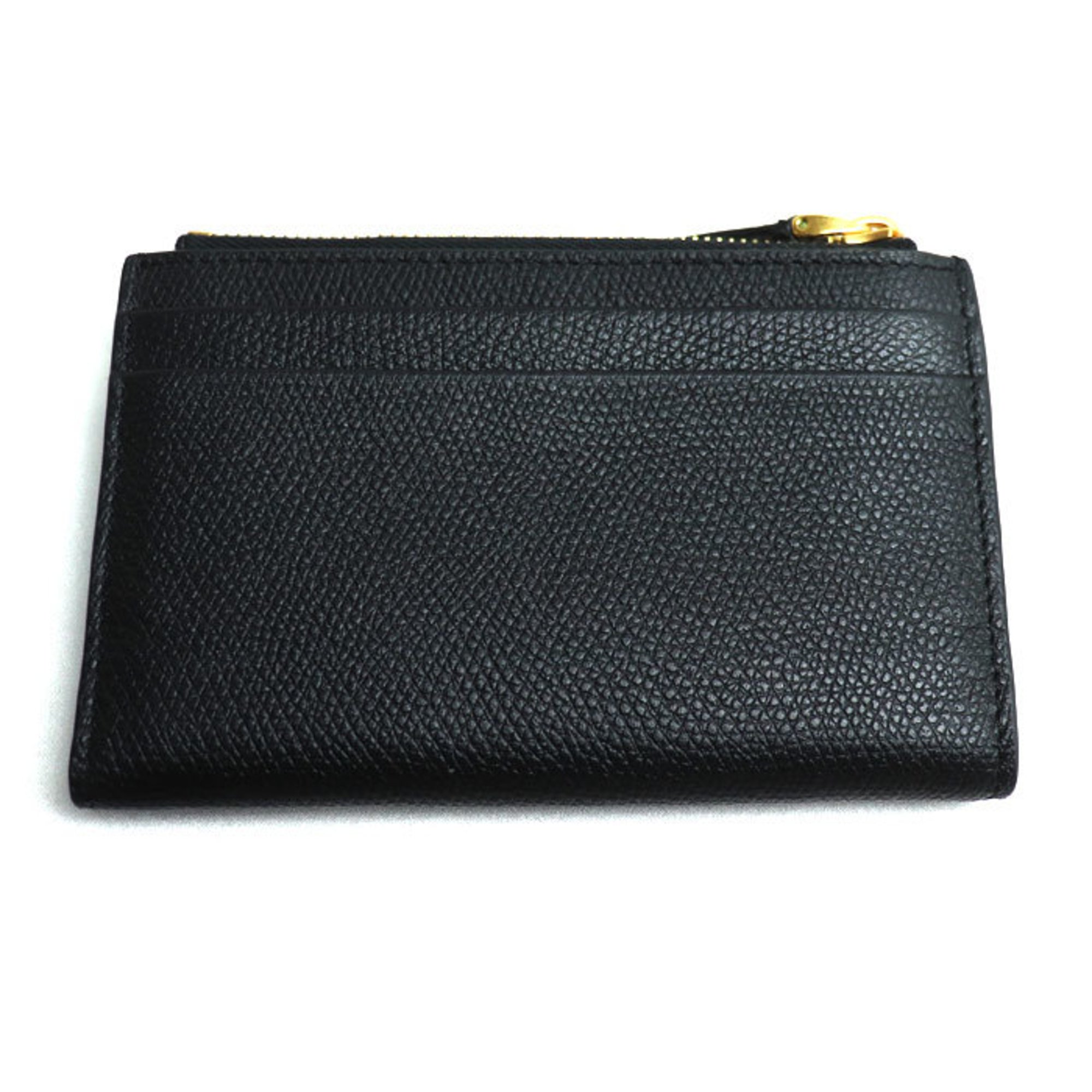 Valentino Garavani V Coin Case Black 2W2P0T46RQR_0NO Card Holder for Women