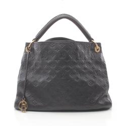 Louis Vuitton Artsy MM Monogram Empreinte Infini Shoulder Bag Leather Women's Navy M93448