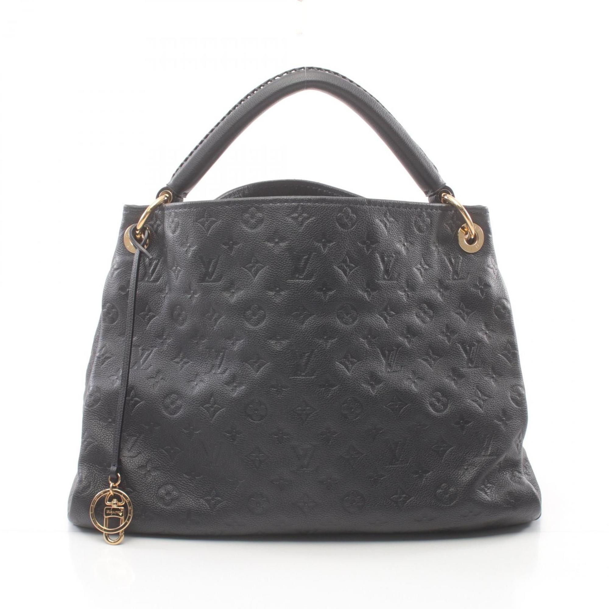 Louis Vuitton Artsy MM Monogram Empreinte Infini Shoulder Bag Leather Women's Navy M93448