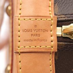 Louis Vuitton Alma BB Monogram Handbag Bag Coated Canvas Leather Women's Brown M53152