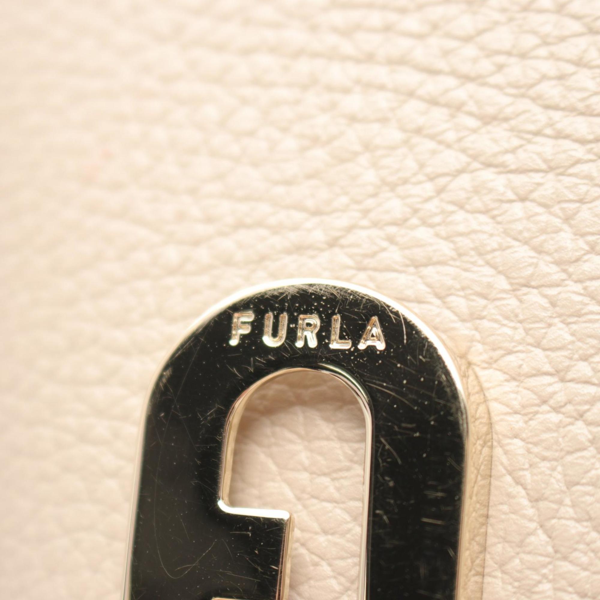 Furla Sophia M Tote Bag, Leather, Women's, Beige