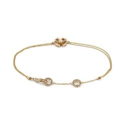 BVLGARI Fiorever Bracelet Diamond K18PG (Pink Gold) Ladies Clear