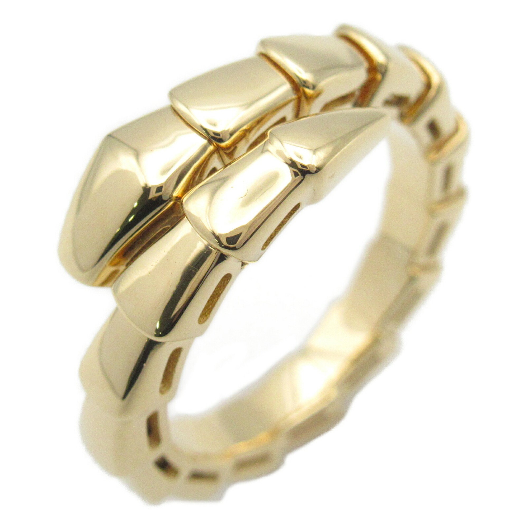 BVLGARI Serpenti Viper Ring M K18 (yellow gold) Men's Women's Gold