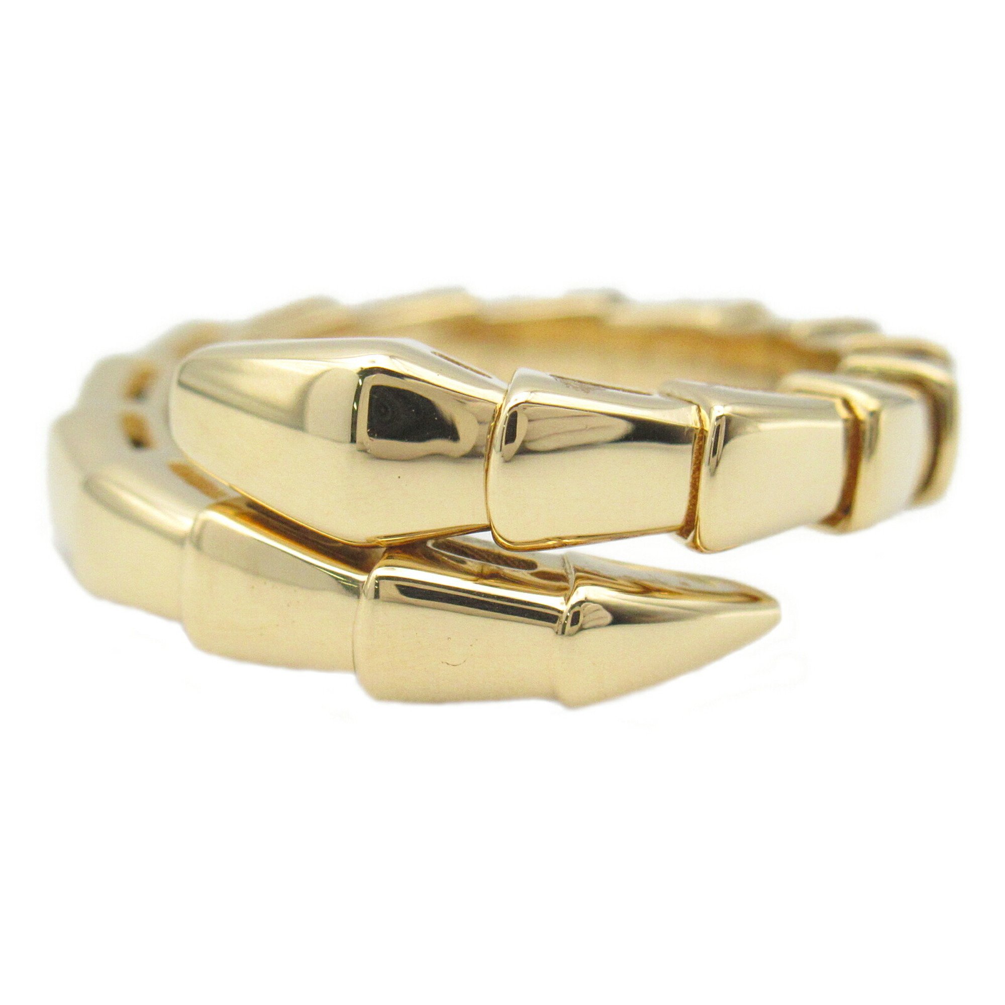 BVLGARI Serpenti Viper Ring M K18 (yellow gold) Men's Women's Gold