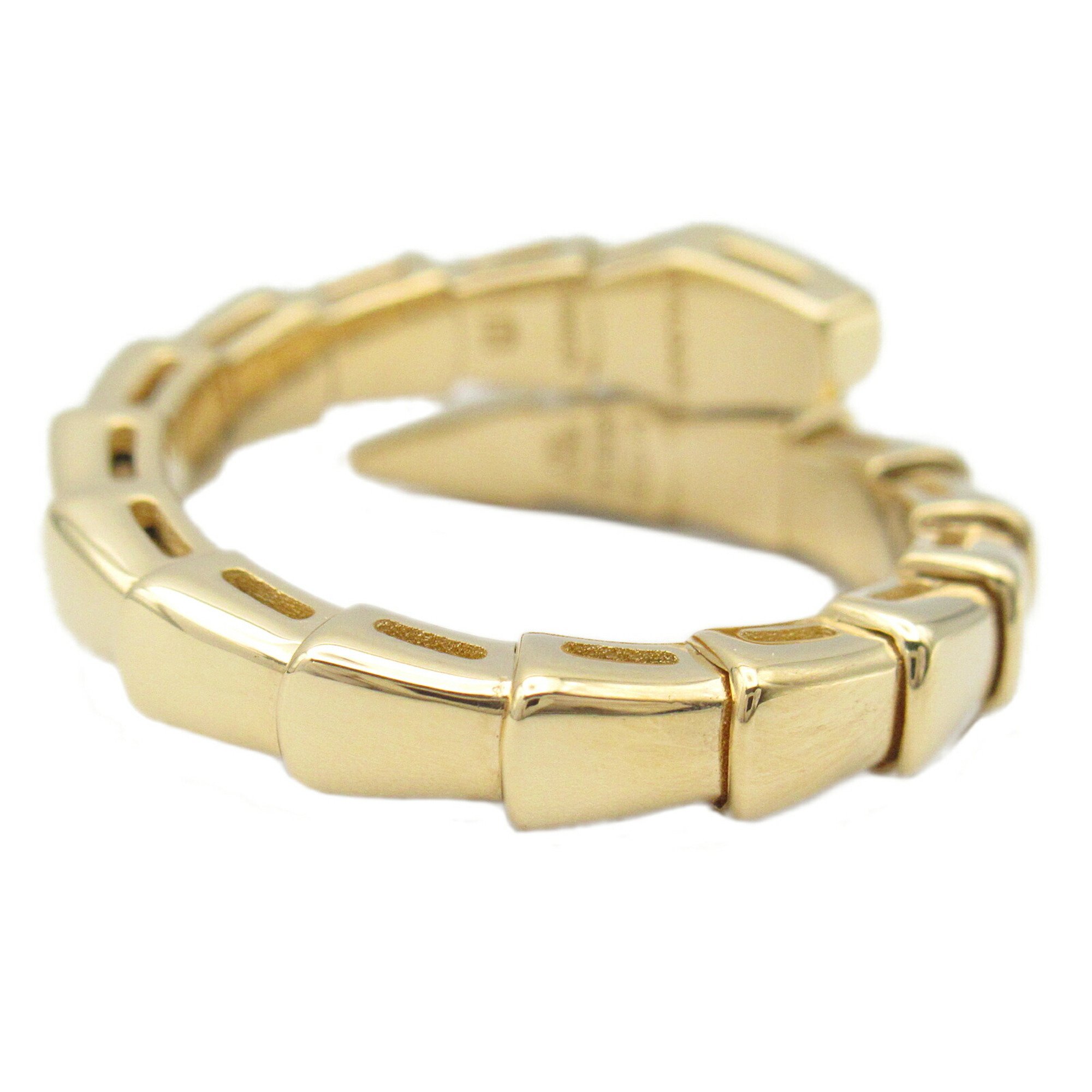 BVLGARI Serpenti Viper Ring M K18 (yellow gold) Men's Women's Gold