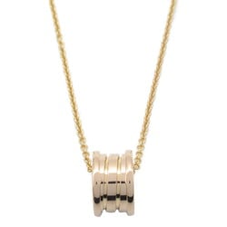 BVLGARI B-zero1 Necklace, K18PG (pink gold), women's, gold