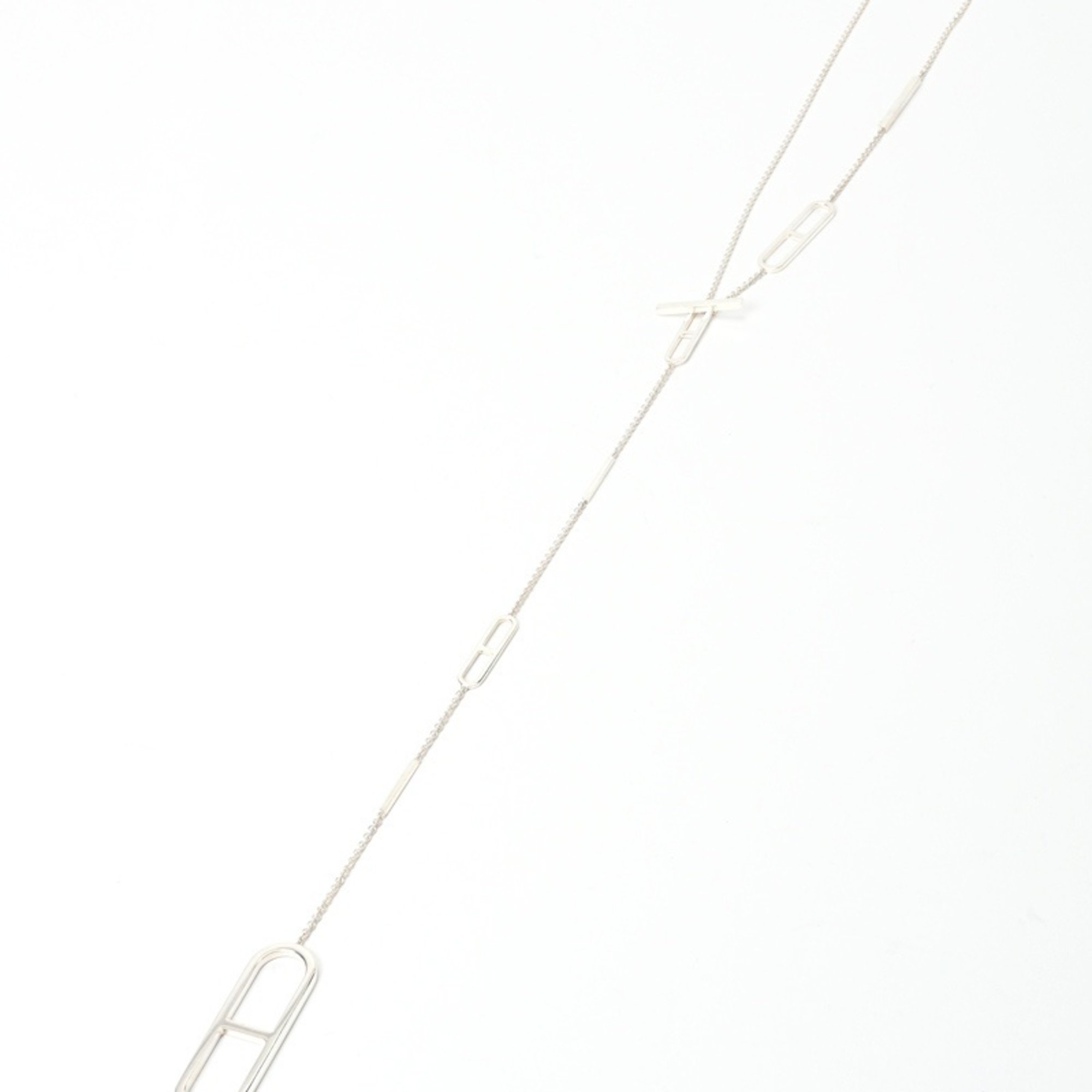 Hermes HERMES Ever Chaine d'Ancre Necklace Sv.925 80cm A-156627