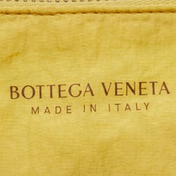 Bottega Veneta Maxi Intrecciato Tote Bag Yellow Calf Leather Women's BOTTEGAVENETA