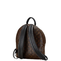 Louis Vuitton Monogram Palm Springs MM Backpack M44874 Brown PVC Leather Women's LOUIS VUITTON