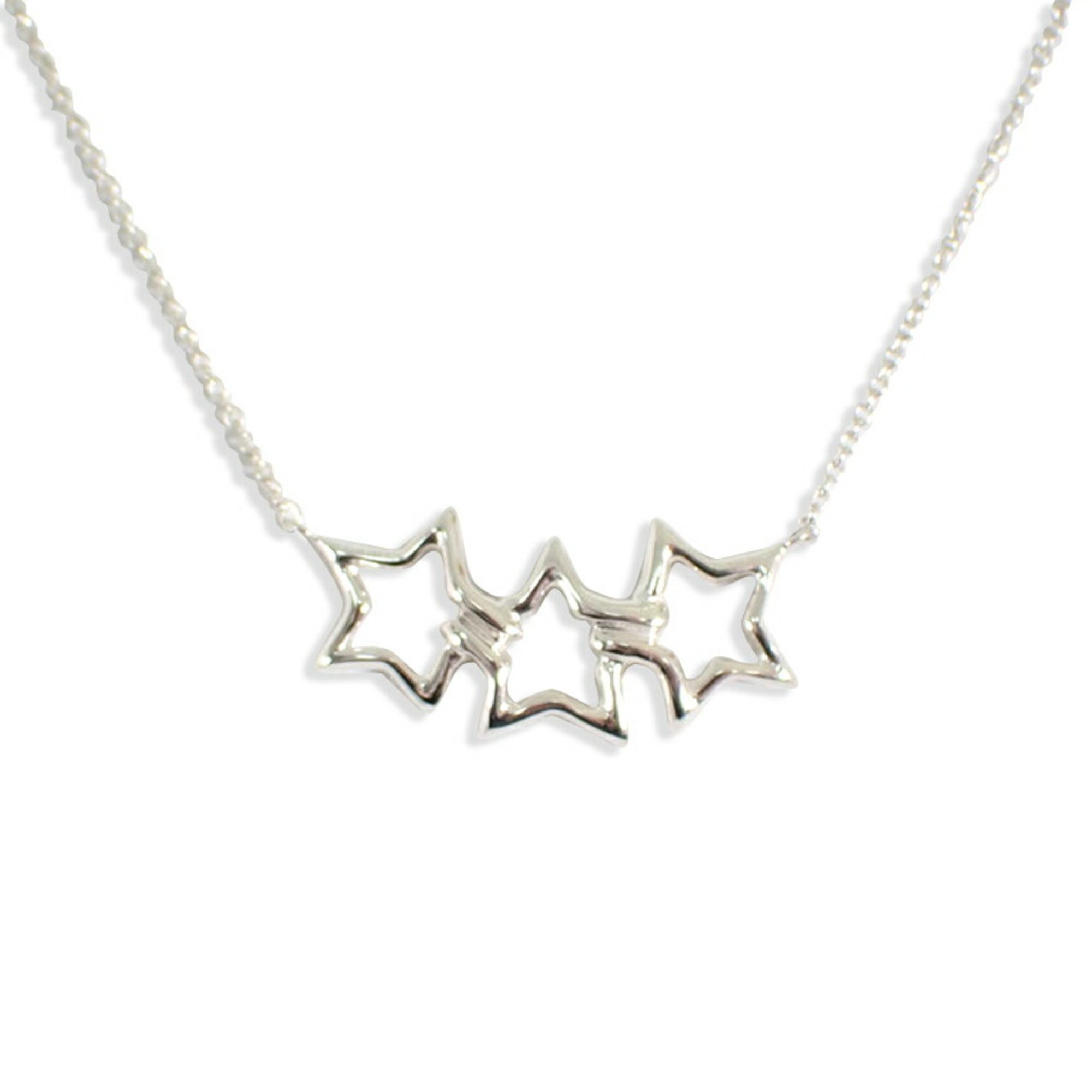 TIFFANY Tiffany 925 Triple Star Necklace