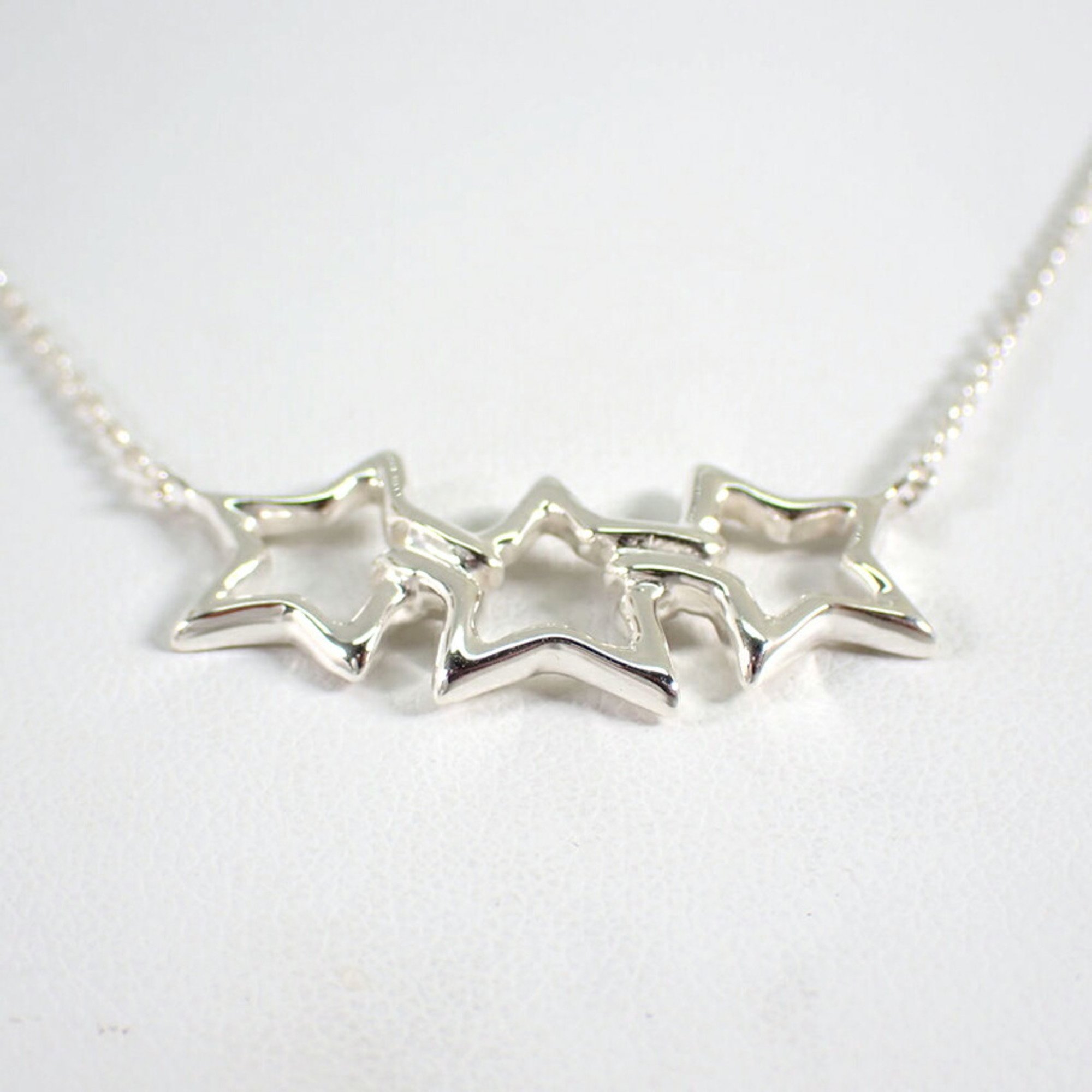 TIFFANY Tiffany 925 Triple Star Necklace