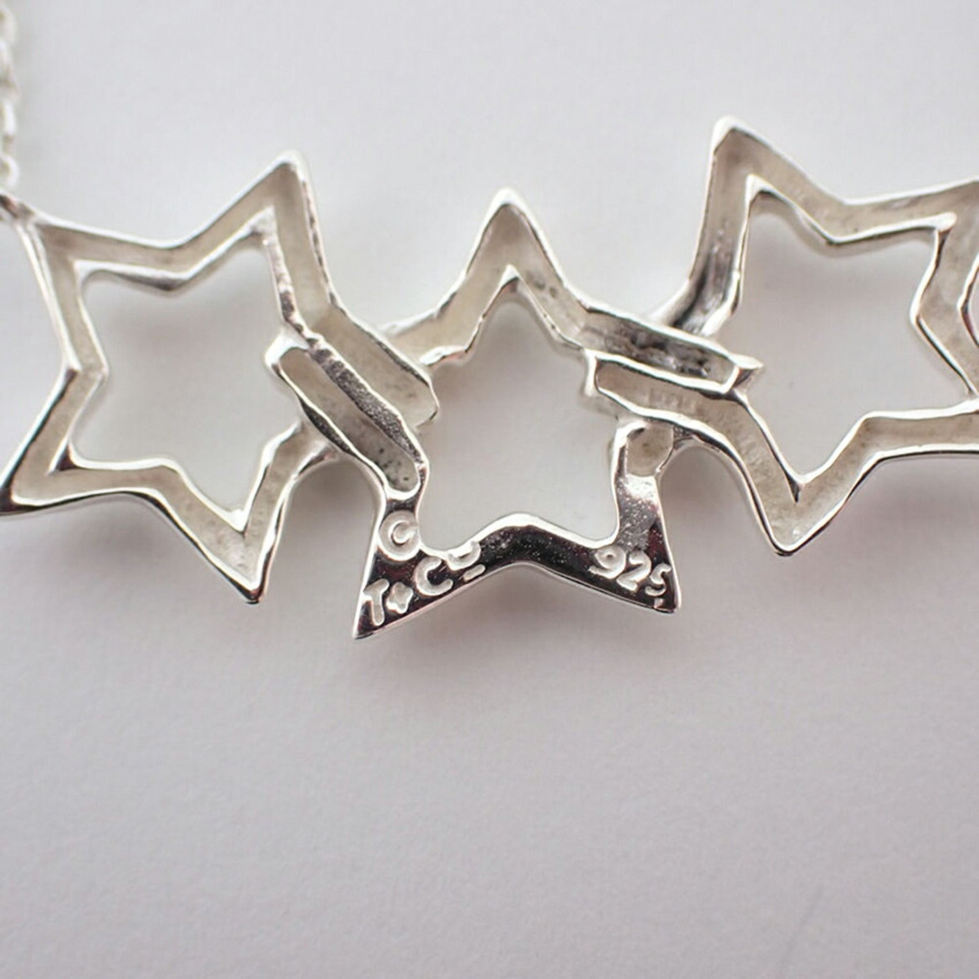 TIFFANY Tiffany 925 Triple Star Necklace