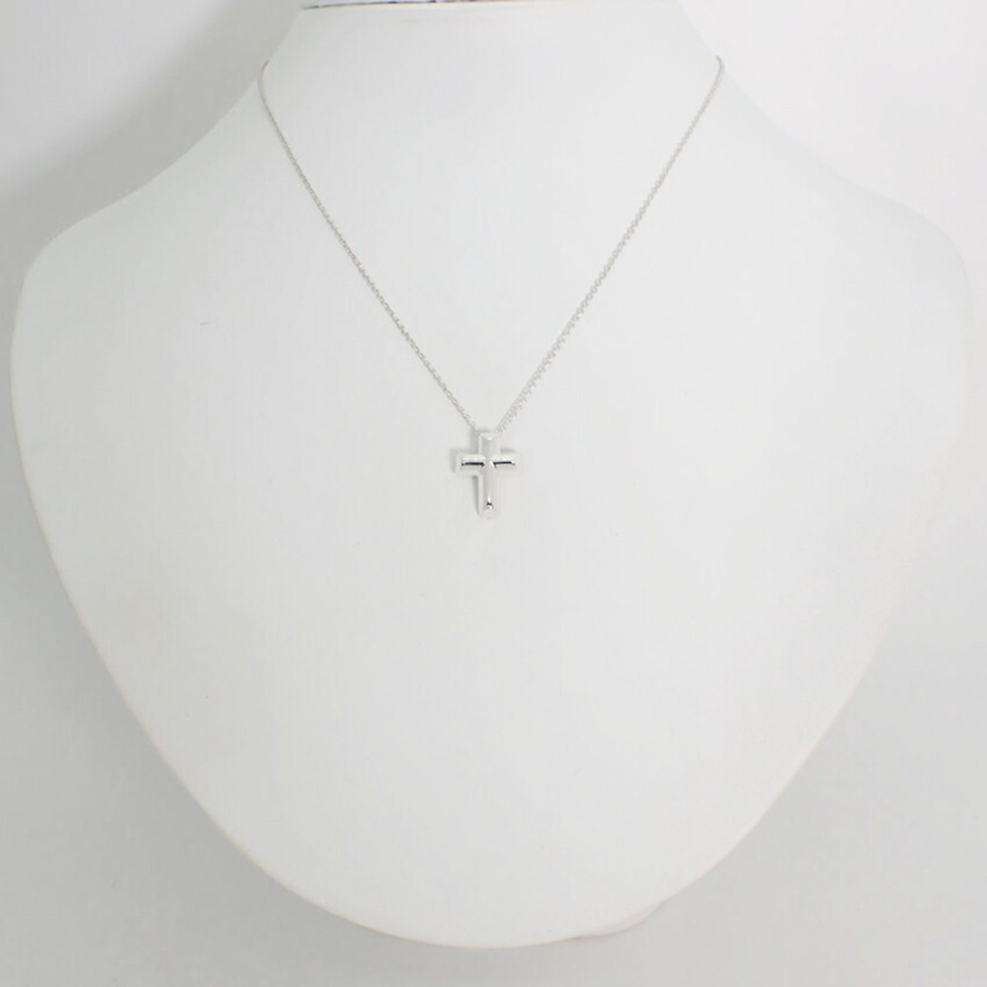 TIFFANY Tiffany 925 Tenderness Heart Cross Paloma Picasso Pendant