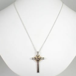 TIFFANY Tiffany 925 Signature Cross Pendant Necklace