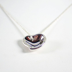 TIFFANY 925 Full Heart Pendant Necklace