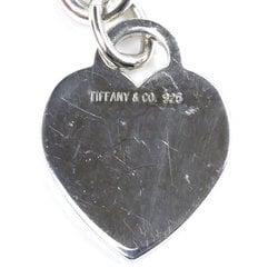 TIFFANY&Co. Tiffany Silver 925 Return to Heart Tag Bracelet 35.2g 18.5cm Women's