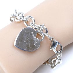 TIFFANY&Co. Tiffany Silver 925 Return to Heart Tag Bracelet 35.2g 18.5cm Women's