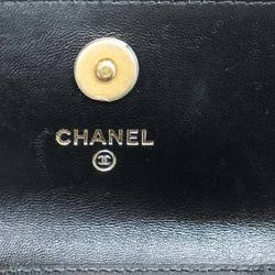 CHANEL Chanel Matelasse Shoulder Bag Black AP1628 Chain Clutch Women's