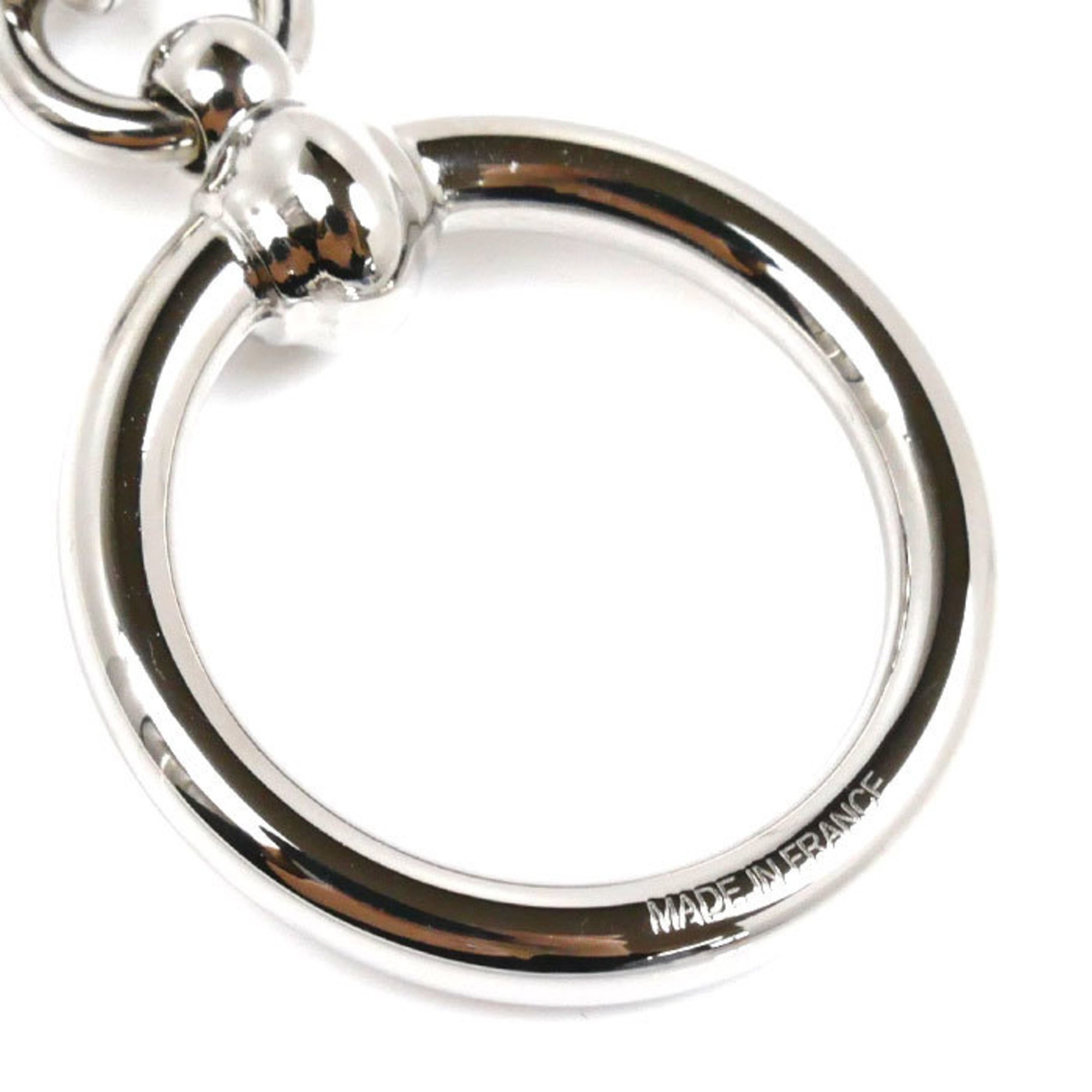 HERMES Hermes Metal Padlock Scarf Ring for Women