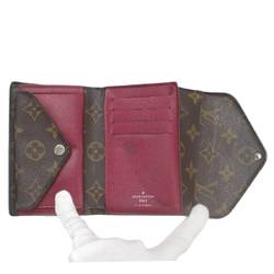 LOUIS VUITTON Louis Vuitton Portefeuille Marly Compact Bi-fold Wallet Epi x Monogram Fuchsia M60497 CA2134