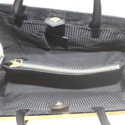 FENDI 2way Tote Bag Toujour Black 8BH250 Leather