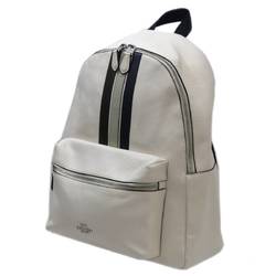 COACH Coach Backpack Leather Beige 4411