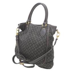 LOUIS VUITTON Louis Vuitton Bussas Anjou 2way Tote Bag Monogram Lan Brown M95617 SR2008