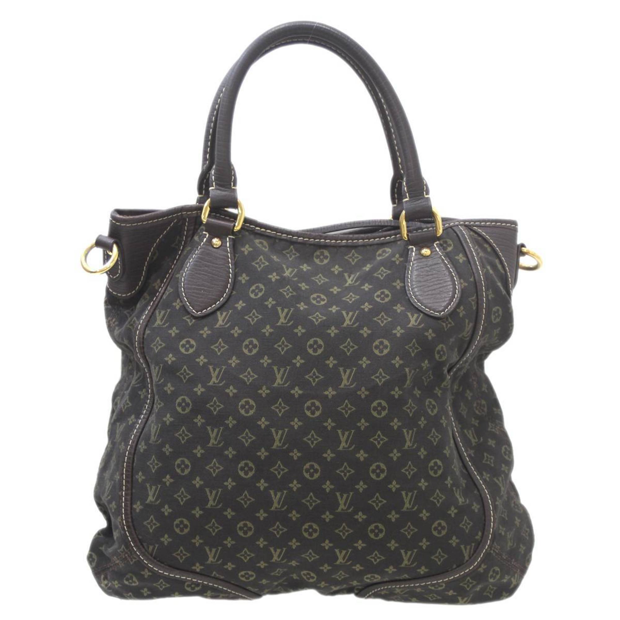 LOUIS VUITTON Louis Vuitton Bussas Anjou 2way Tote Bag Monogram Lan Brown M95617 SR2008