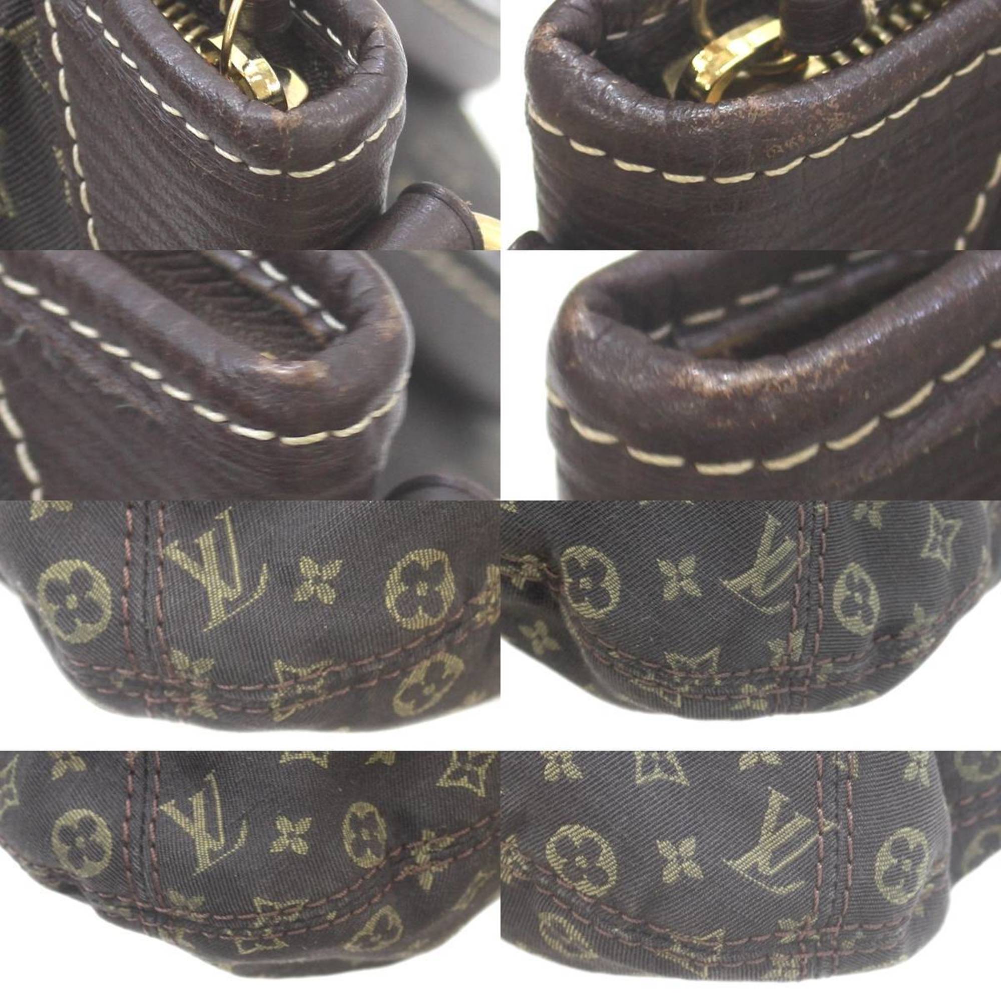 LOUIS VUITTON Louis Vuitton Bussas Anjou 2way Tote Bag Monogram Lan Brown M95617 SR2008