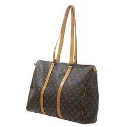 LOUIS VUITTON Louis Vuitton Flannery Tote Bag Monogram Brown M51115 AR1915