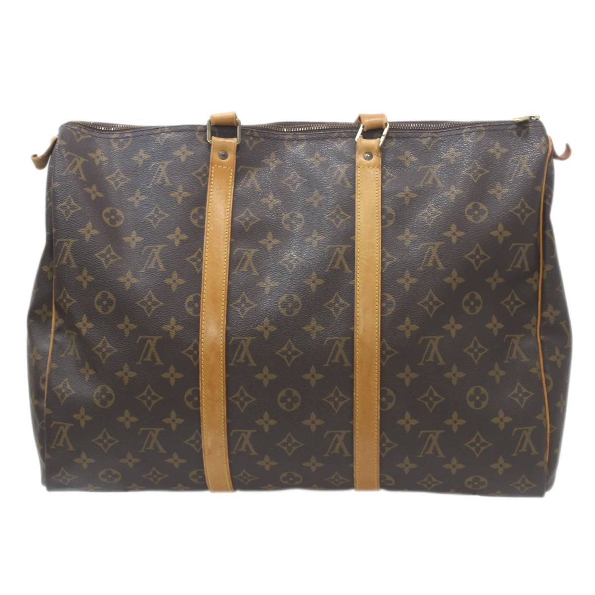 LOUIS VUITTON Louis Vuitton Flannery Tote Bag Monogram Brown M51115 AR1915