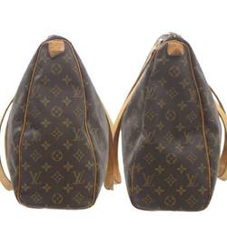 LOUIS VUITTON Louis Vuitton Flannery Tote Bag Monogram Brown M51115 AR1915