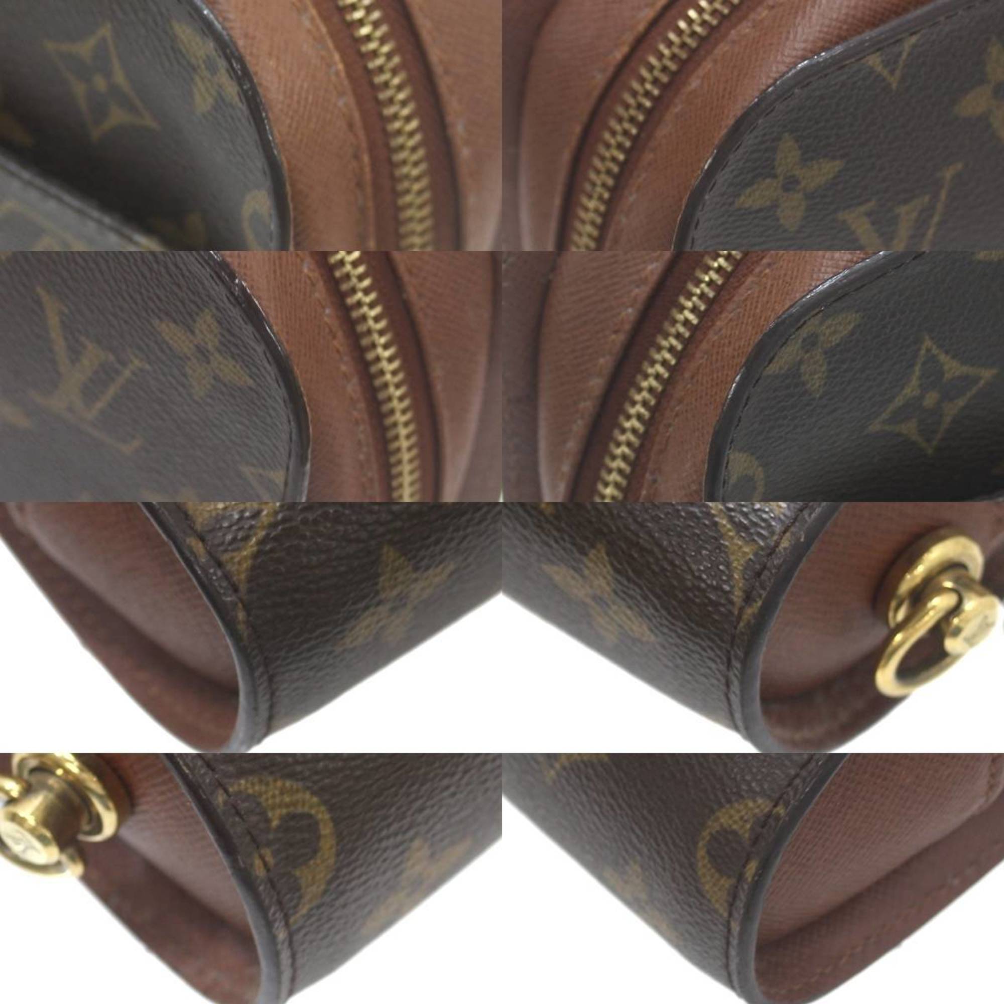 LOUIS VUITTON Louis Vuitton Orsay Clutch Bag Second Monogram Brown M51790 AR0053