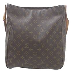 LOUIS VUITTON Louis Vuitton Looping GM Shoulder Bag Monogram Brown M51145 DU0091