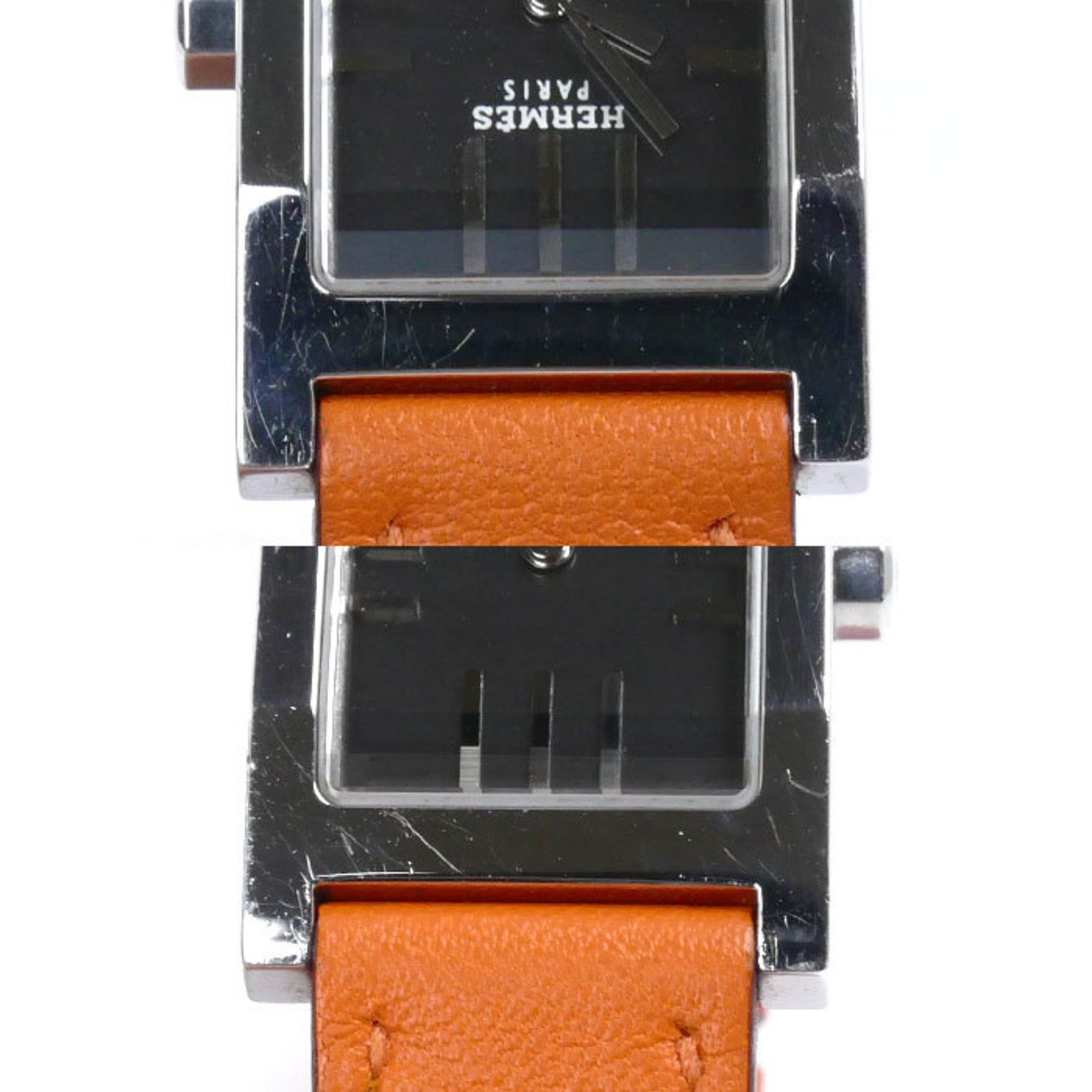 HERMES Tandem watch, battery-operated, TA1.210, for women