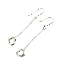 TIFFANY&Co. Tiffany Silver 925 Heart Drop Hook Earrings 1.8g for Women