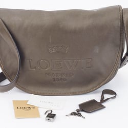 LOEWE Heritage Shoulder Bronze Women's Leather Flap