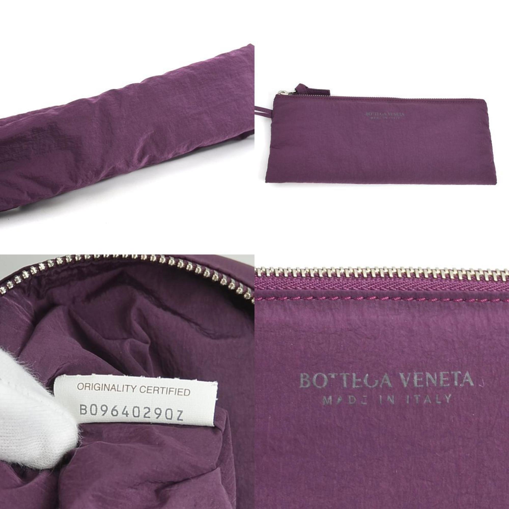 Bottega Veneta Shoulder Bag Padded Tech Cassette Nylon Dark Purple Men's Women's e59537a