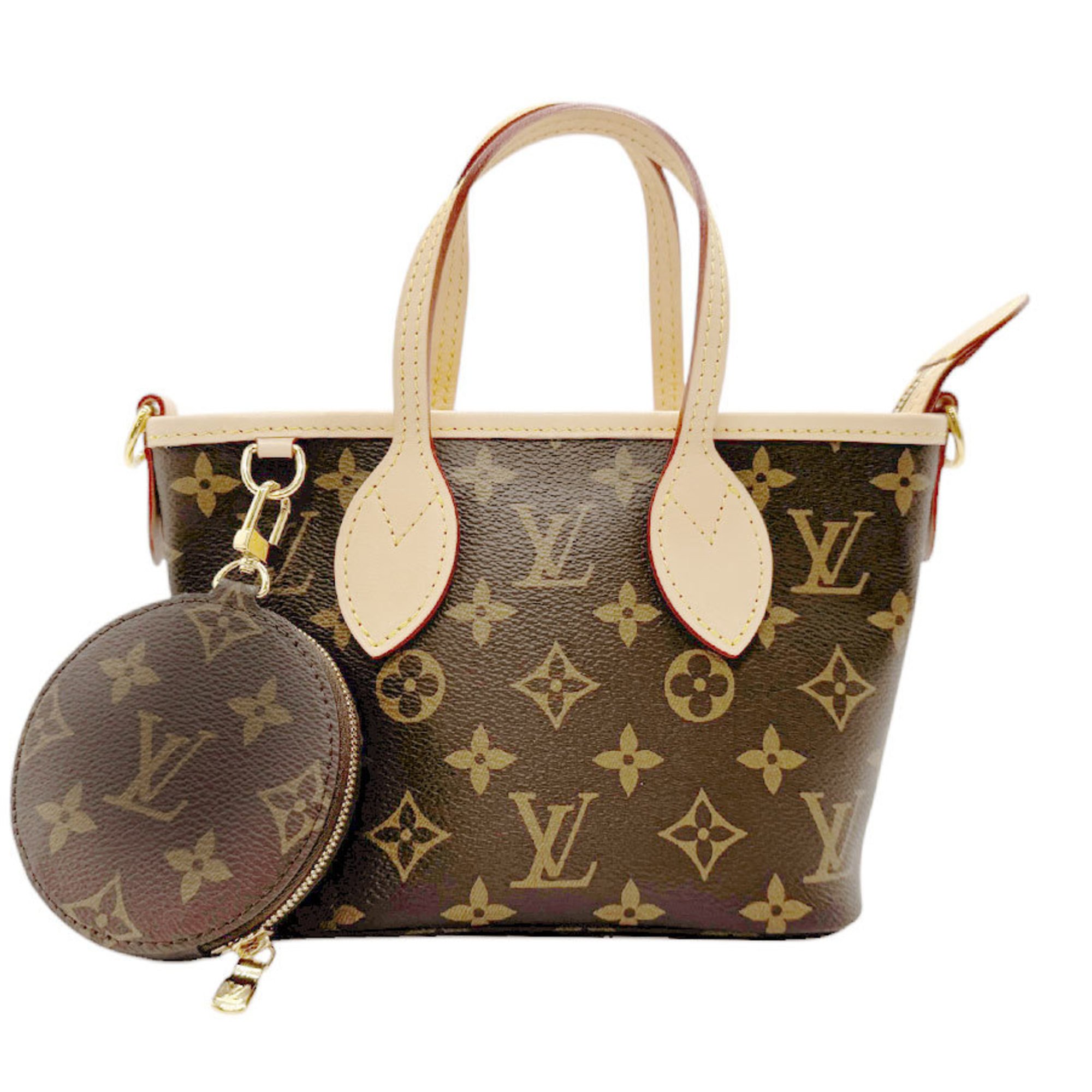 Louis Vuitton LOUIS VUITTON Handbag Shoulder Bag Monogram Neverfull BB Canvas Brown Women's M46705 z2840