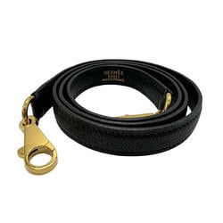 Hermes HERMES Shoulder Strap for Kelly/Bolide, Estimated Fjord, Black, Gold, Men's/Women's, z2762