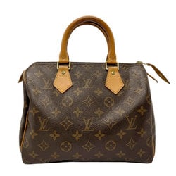 Louis Vuitton LOUIS VUITTON Handbag Monogram Speedy 25 Canvas Brown Gold Women's M41528 n0729